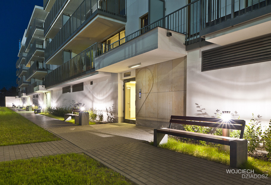 Fotografia architektury hotelu w krakowie.