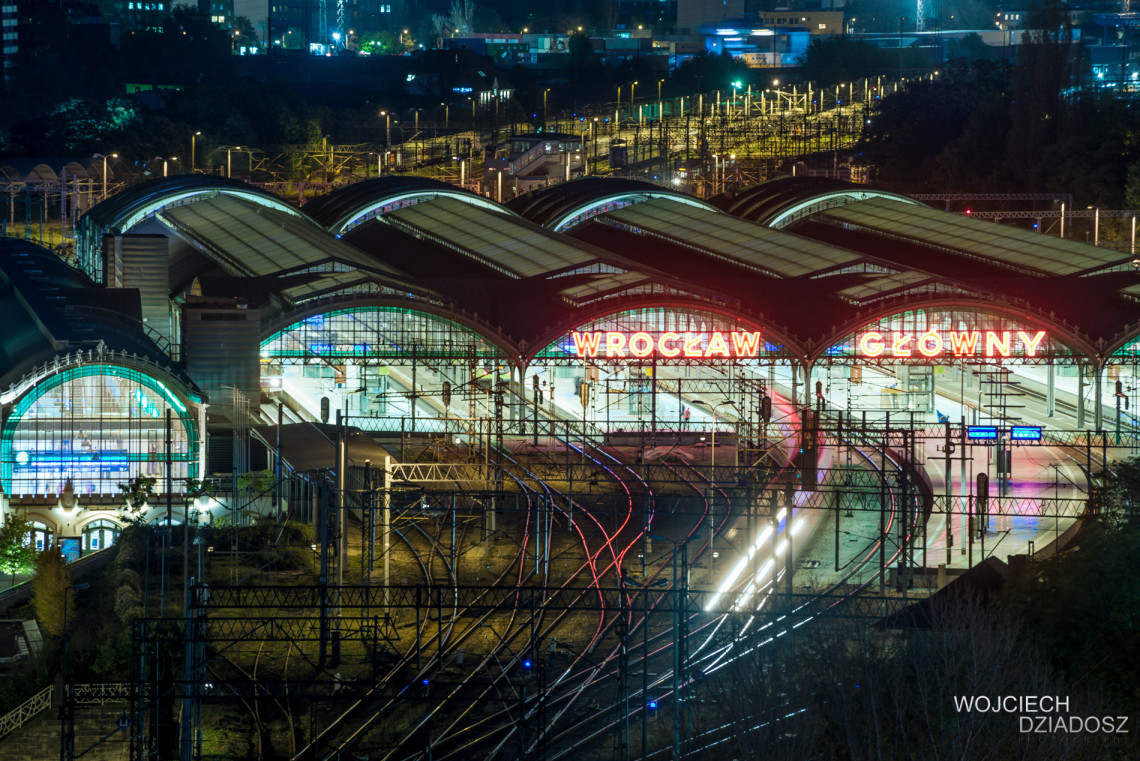 Wrocław nocą - niezapomniane chwile.