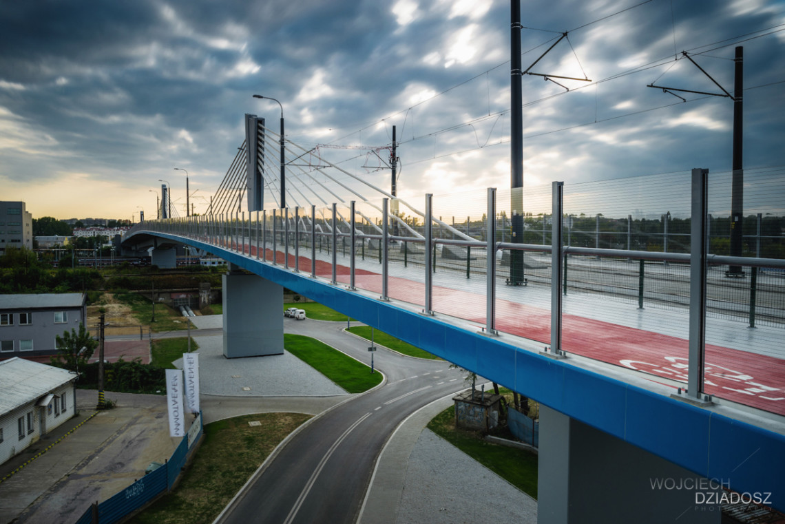 Fotografia Architektury estakady w poznaniu.
